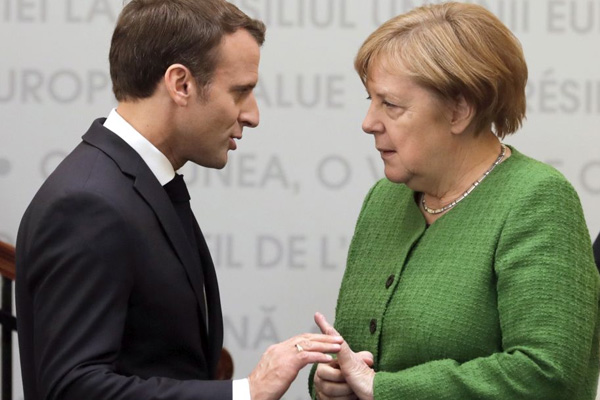 AB zirvesinde Almanya-Fransa arasında dönem başkanlığı için bilek güreşi