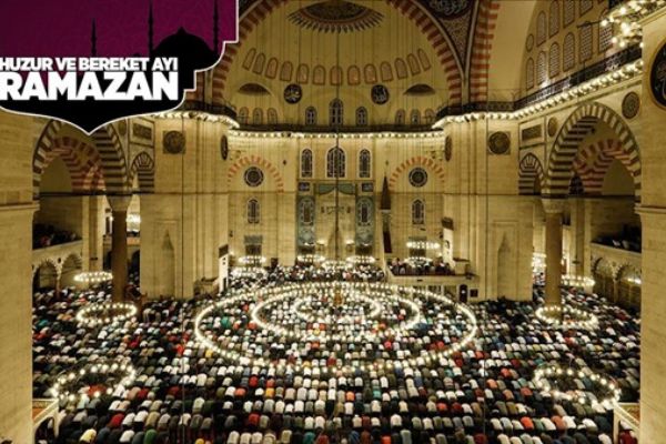 Kadir Gecesi'nde 38 bin 690 cami sabaha kadar açık