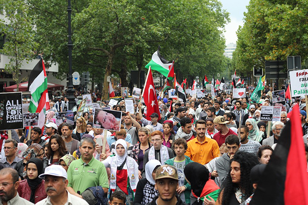 İsrail’in baskıları sonuç vermedi: Berlin'de Kudüs Günü Yürüyüşü