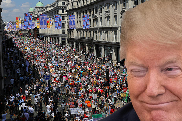 İngiltere, tarihinin en büyük protesto gösterilerinden birine hazırlanıyor