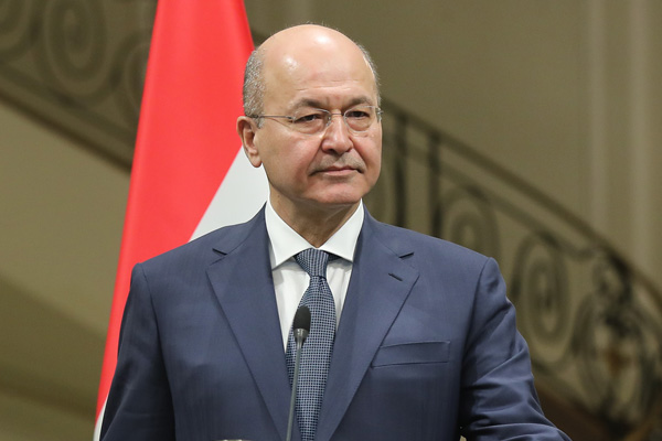 Irak Cumhurbaşkanı Salih: Irak'ı her türlü bölgesel kaostan uzak tutun