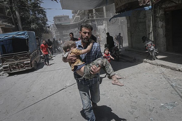 Esed rejimi ve destekçileri İdlib'de geçen ay 231 sivili katletti