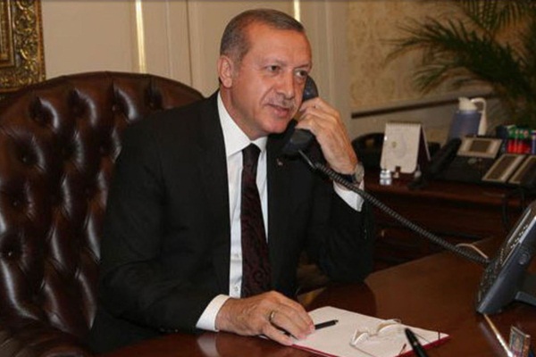 Cumhurbaşkanı Erdoğan'dan Hulusi Akar'a telefon