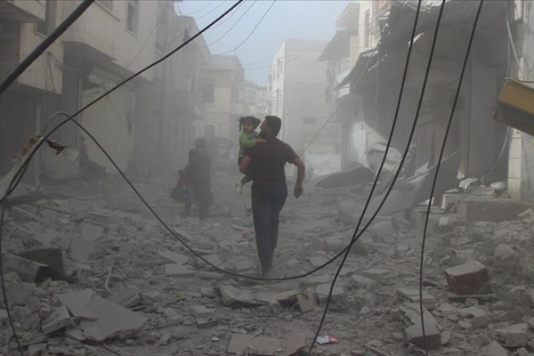 Beşşar Esed rejiminden Ramazan Bayramı'nın ilk gününde bombardıman