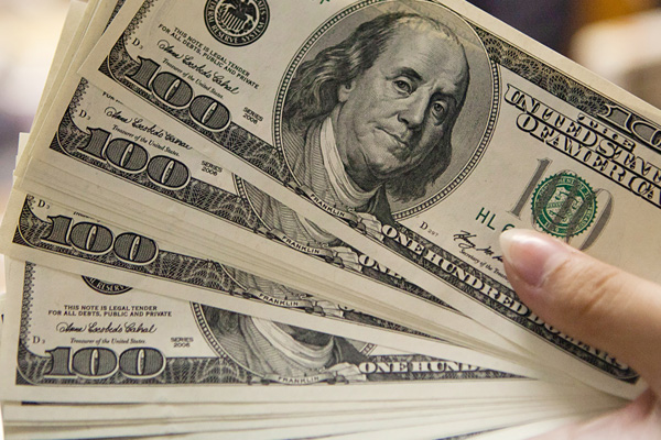 Dolar'da sert düşüş