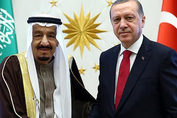 Erdoğan, Kral Selman ile görüştü