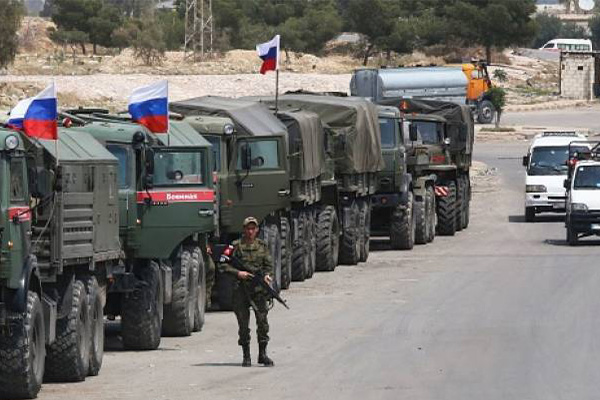 Rus askerleri, Hama kırsalındaki gözlem noktasından çekildi