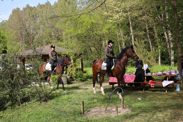 Belgrad Ormanları'na atlı koruma ekibi