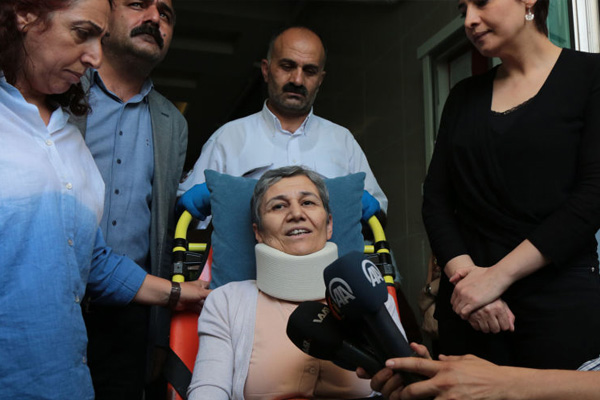 HDP'li Leyla Güven taburcu oldu