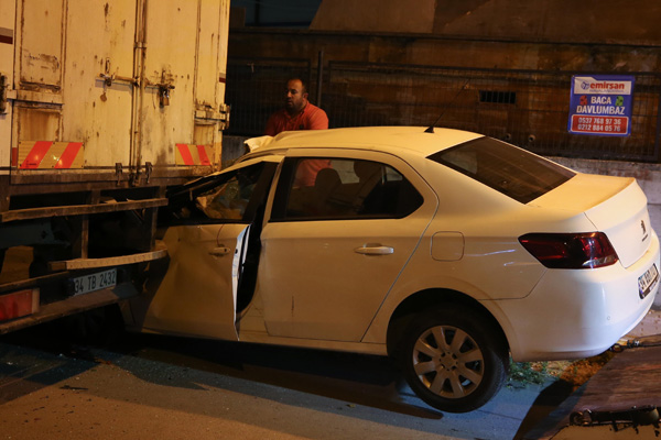 Avcılar'da trafik kazası: 1 yaralı