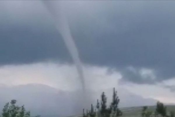 Kastamonu'da hortum tarım arazilerine zarar verdi