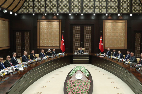 Cumhurbaşkanlığı Kabine Toplantısı bitti
