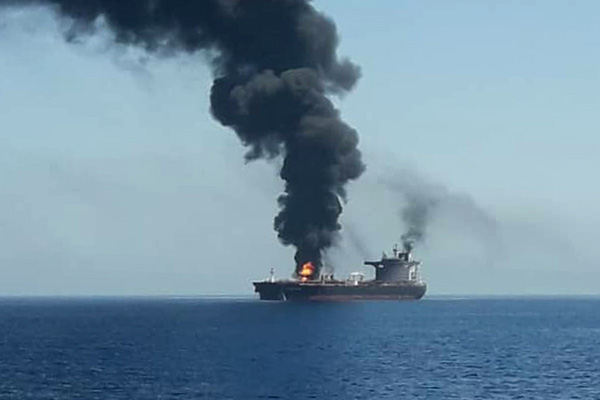 ABD, yayınladığı görüntülerle petrol tankerlerindeki patlamalar için İran'ı suçladı