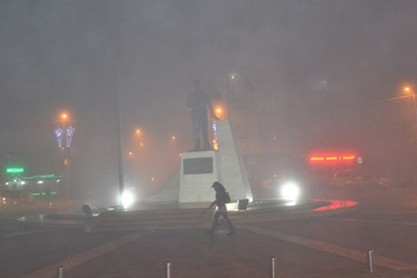Silivri'de yoğun sis etkili