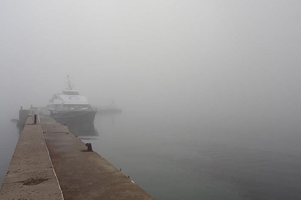 Çanakkale Boğazı'nda sis engeli