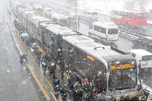 İstanbul Valiliği'nden kar uyarısı