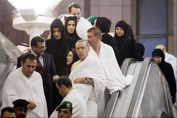 Kabe'nin kapısı Cumhurbaşkanı Erdoğan için açıldı