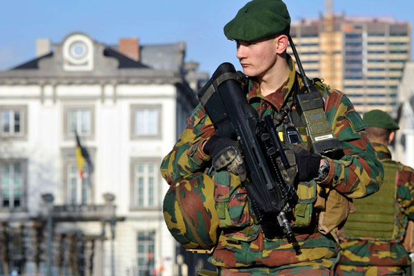 Brüksel'de kutlamalar iptal edildi