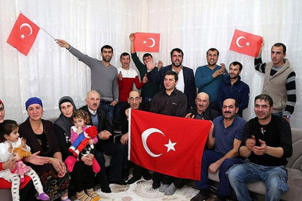 Ahıska Türkleri yeni yıla mutlu girdi