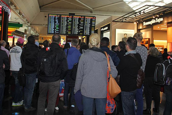 Atatürk Havalimanı'nda arbede yaşandı