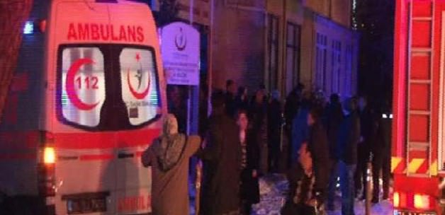 İstanbul'da hastanede yangın