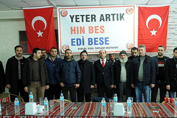 62 sivil toplum kuruluşu PKK'yı kınadı