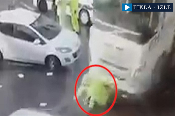 İsrailli polis böyle ezildi