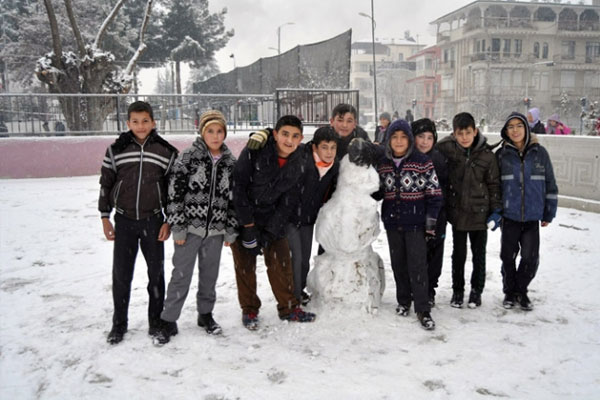 Antalya'da eğitime kar molası