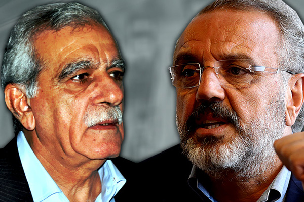 Ahmet Türk ve Sırrı Sakık'tan PKK'ya hendek resti