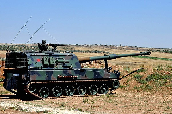 Tank namluları Suriye'ye döndü