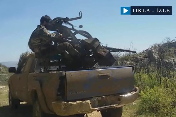 İşte Türkmen Dağı direnişinden görüntüler