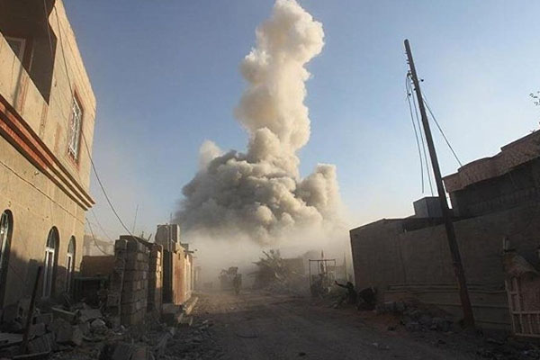 IŞİD, Ramadi'de hastaneyi havaya uçurdu