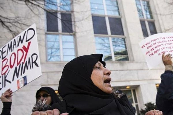 ABD'de Suudi Arabistan protestosu