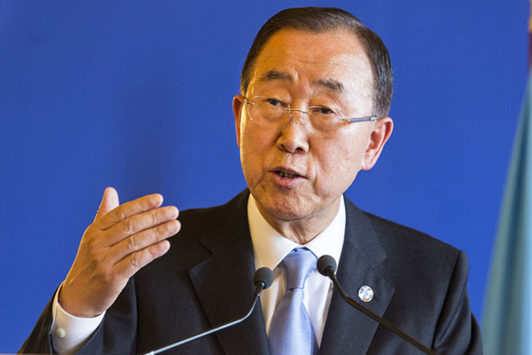 Ban Ki-mun Kuzey Kore'yi kınadı