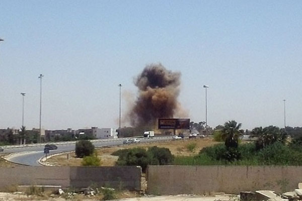 Libya'da polis eğitim merkezine saldırı