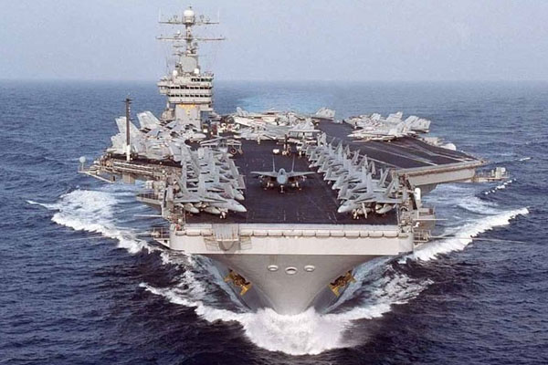 ABD'nin savaş gemisi Marmaris'te