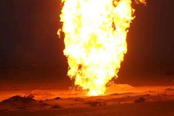 Doğalgaz boru hattına sabotaj