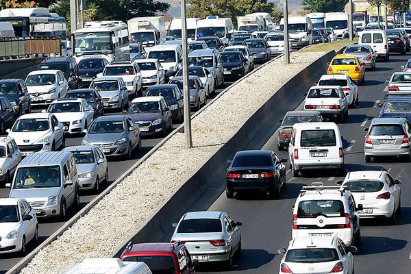 Trafikteki araç sayısı 20 milyona yaklaştı