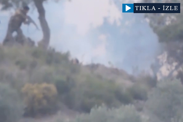 Esed askeri Türkmen Dağı'nda böyle vuruldu