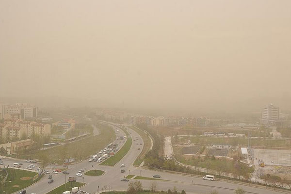 Ankara için kuvvetli fırtına uyarısı