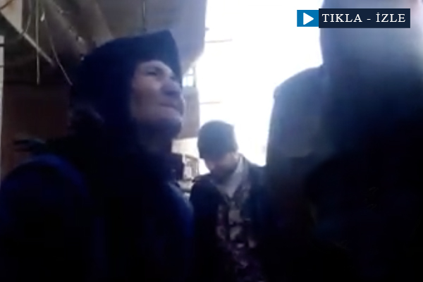 Türkmen teyzenin duası duygulandırdı