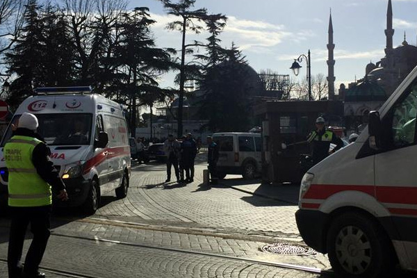 Sultanahmet'te patlama