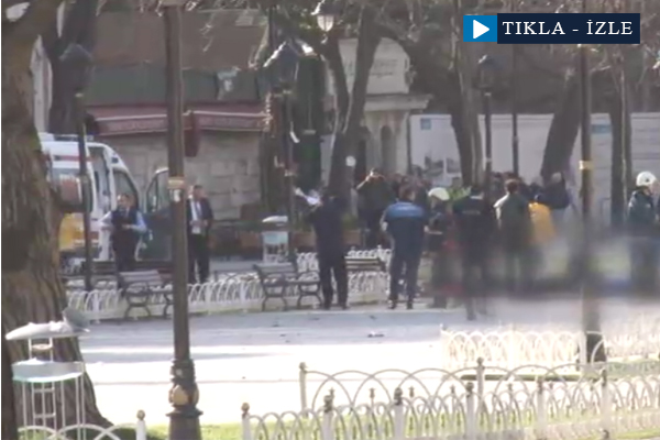 Olay yerinden ilk görüntüler!