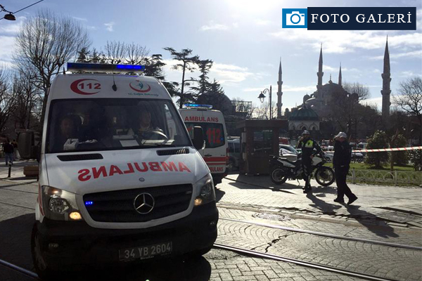 Sultanahmet'te patlama