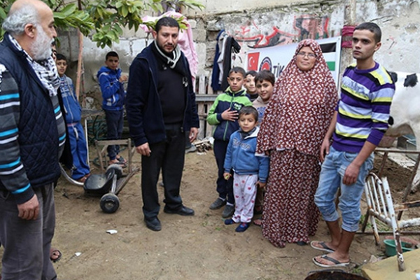 TİKA'dan Gazzeli ailelere destek