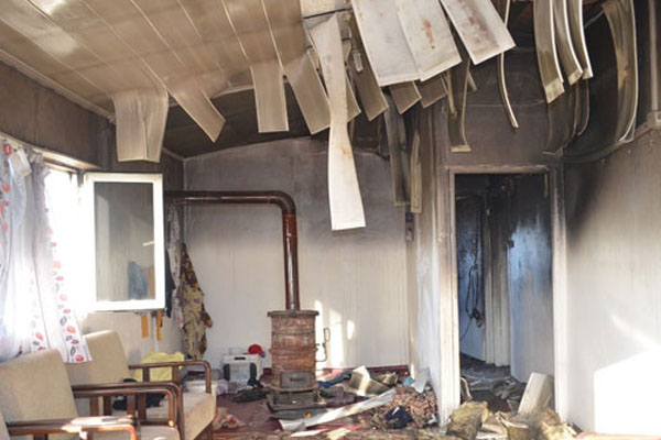 Çocukların kibritle oyunu acı bitti