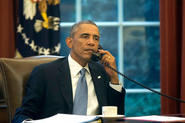 Obama, Putin ile görüştü