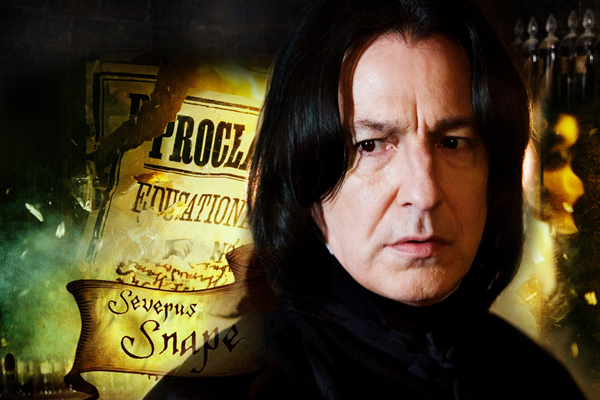 Harry Potter'ın, 'Profesör Snape' öldü