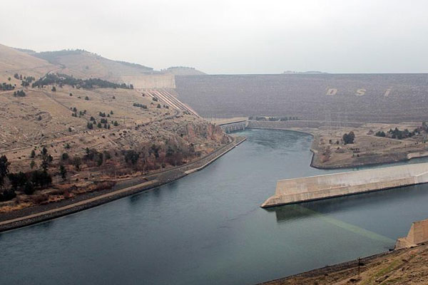Atatürk Barajı'ndaki doluluk sevindirdi