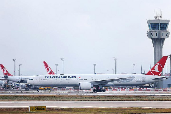 Hava ulaşımına lodos engeli